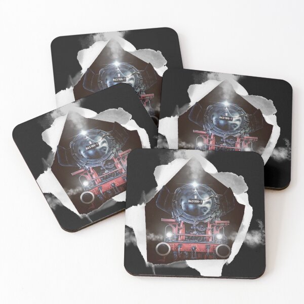Item preview, Steam locomotive punctures T-shirt designed and sold by sbachstroem.