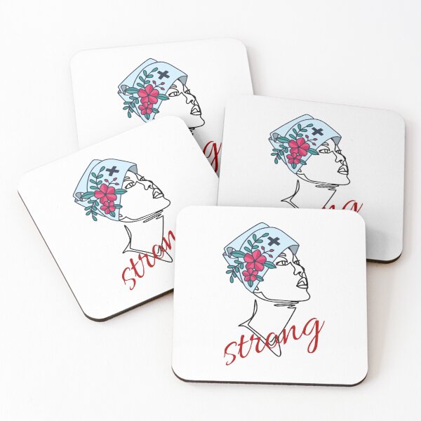Item preview, Nurse Life : Strong Nurse : Abstract Face Gifts designed and sold by SJRoil.