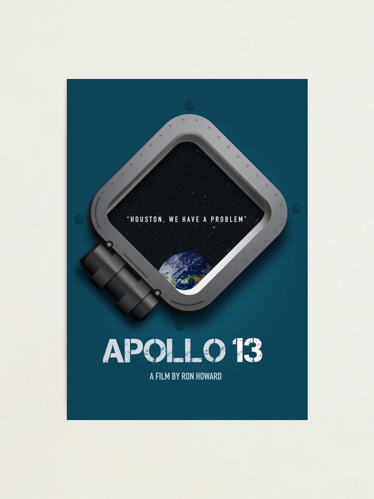 Alternate view of Apollo 13 - Alternative Movie Poster Photographic Print