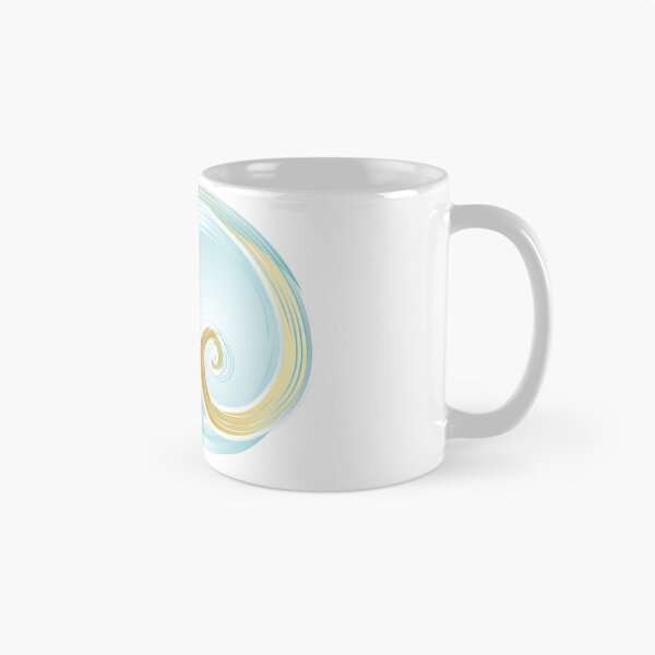 Item preview, Blue abstract swirl designed and sold by EngineerGoC.