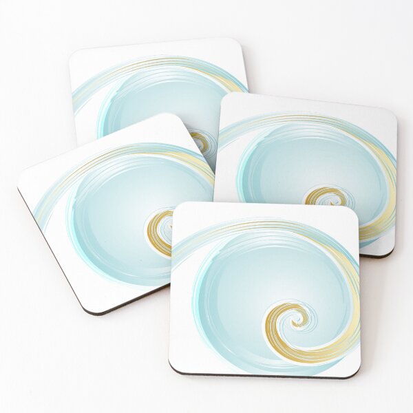 Item preview, Blue abstract swirl designed and sold by EngineerGoC.