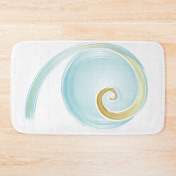 Item preview, Blue abstract swirl designed and sold by EngineerGoC.