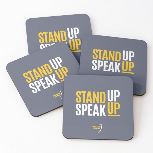 Item preview, Stand Up Speak Up designed and sold by SpeakToInspire.