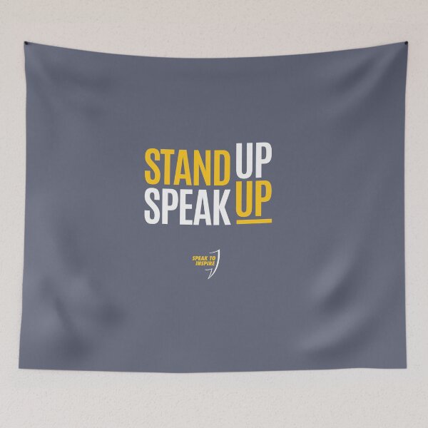 Item preview, Stand Up Speak Up designed and sold by SpeakToInspire.