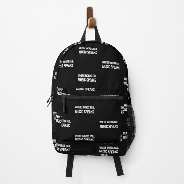 Item preview, Where words fail music speaks designed and sold by designbychow.