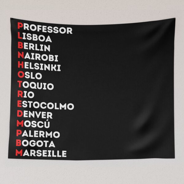 Item preview, La Casa de Papel Elenco / Cast  designed and sold by KauzSL.