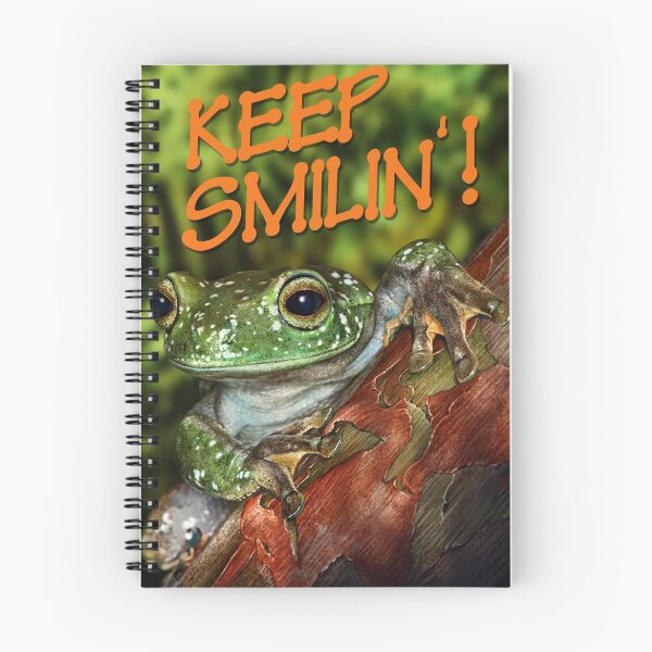 Item preview, TREE FROG KEEP SMILIN'! designed and sold by DilettantO.