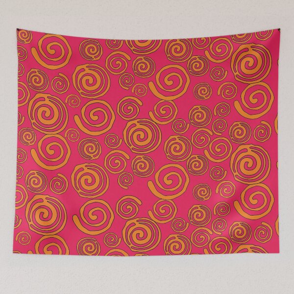 Item preview, Jalebi Jive! (Pink) designed and sold by Chromatick Design.