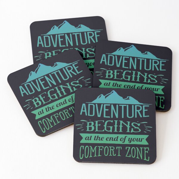 Item preview, Adventure Begins At The End Of Your Comfort Zone designed and sold by madtoyman.