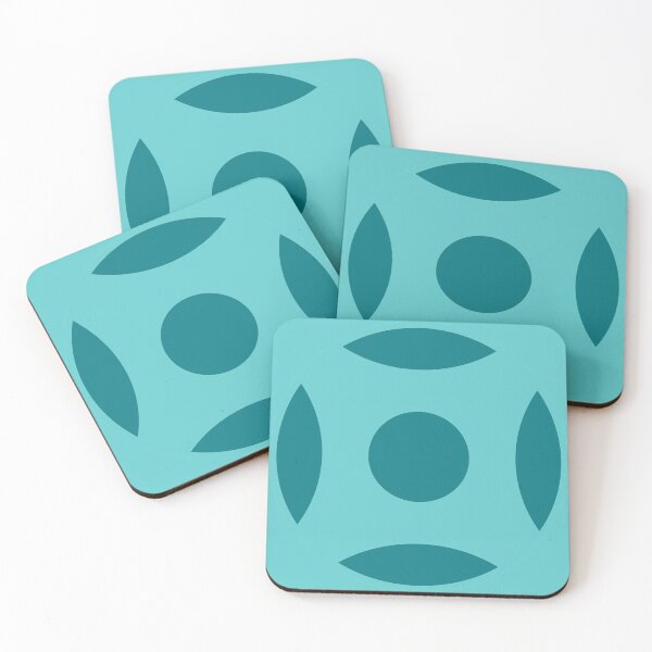 Item preview, Geometric Pattern: Intersect Circle: Ocean designed and sold by Red Wolf.