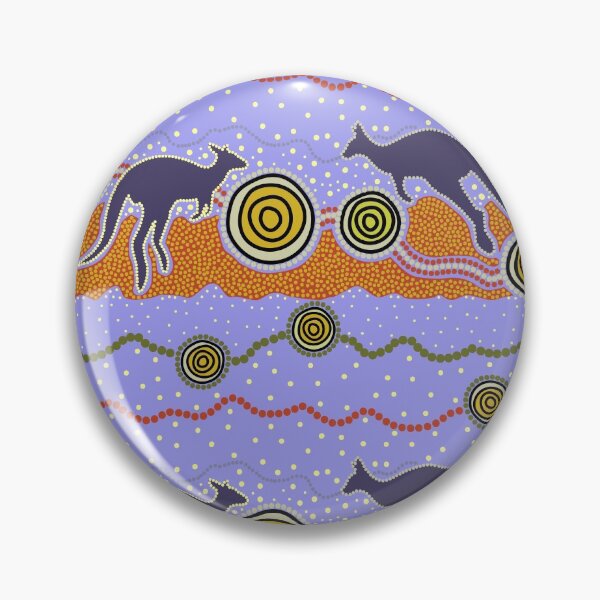 Item preview, Authentic Aboriginal Art - Kangaroo designed and sold by HogarthArts.