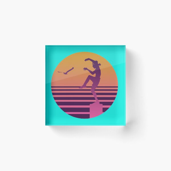 Item preview, Karate Kid 80s sunset designed and sold by chillstudio.