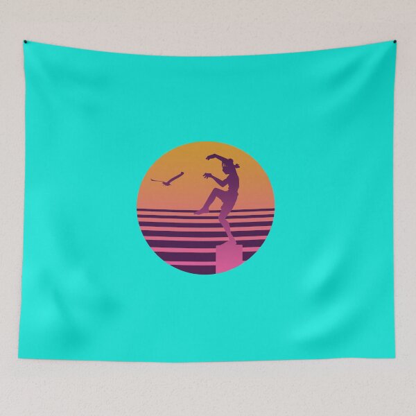 Item preview, Karate Kid 80s sunset designed and sold by chillstudio.