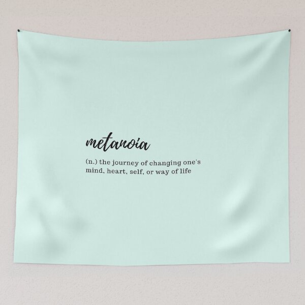 Item preview, Metanoia - the journey of changing one's mind, heart, self, or way of life designed and sold by designair.