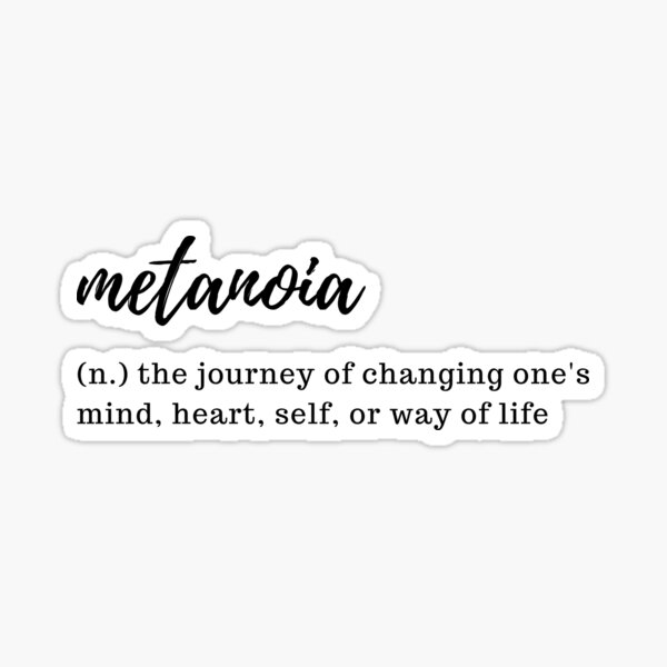 Item preview, Metanoia - the journey of changing one's mind, heart, self, or way of life designed and sold by designair.
