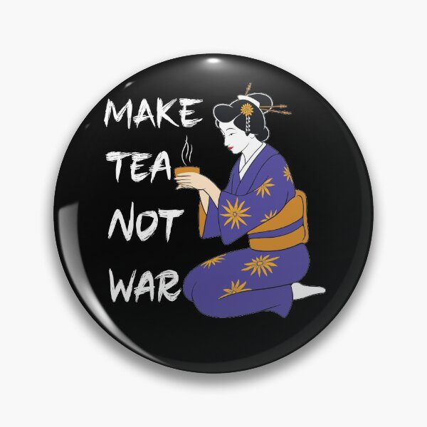 Item preview, Make tea not war designed and sold by Zagach Letters.