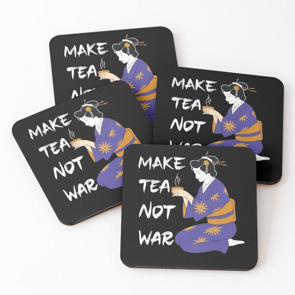 Item preview, Make tea not war designed and sold by Zagach Letters.