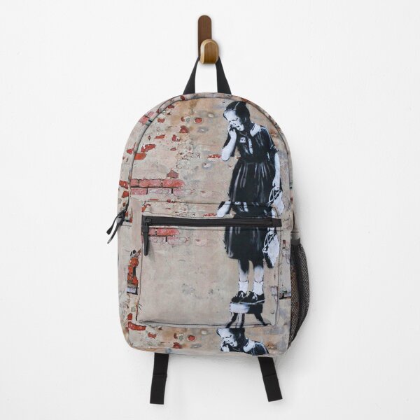 Item preview, Banksy Girl and Mouse or Girl on Stool designed and sold by WE-ARE-BANKSY.