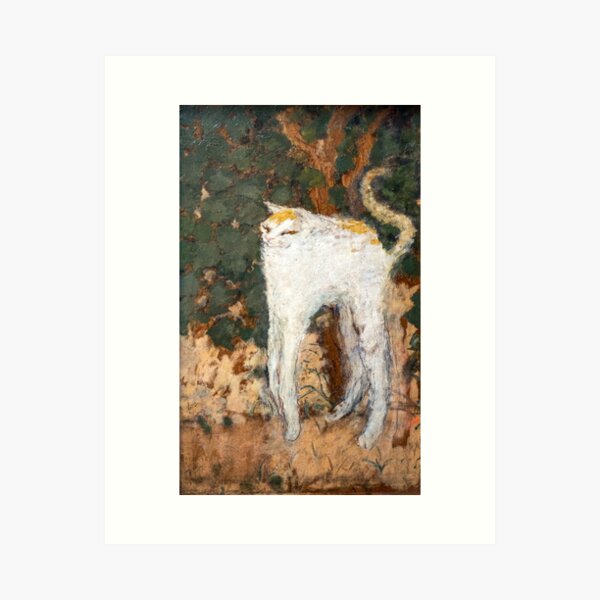 Item preview, Pierre Bonnard - The White Cat / Le Chat Blanc designed and sold by PaintingArtwork.