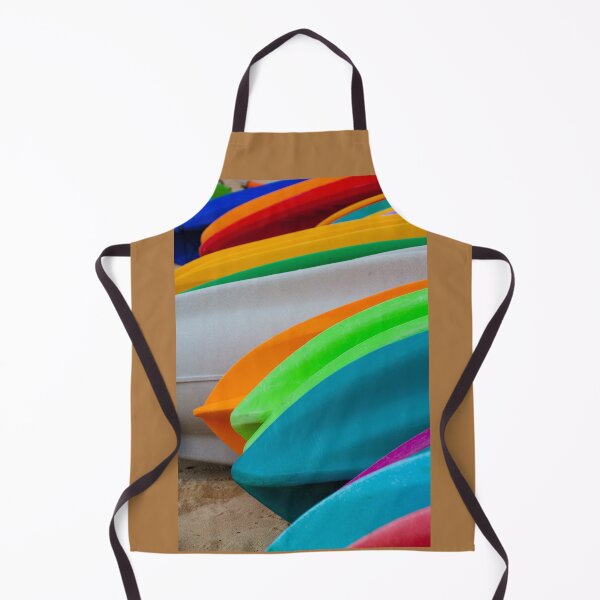 Item preview, Color Popping Rainbow Of Canoes/Boats designed and sold by Photoluminous.
