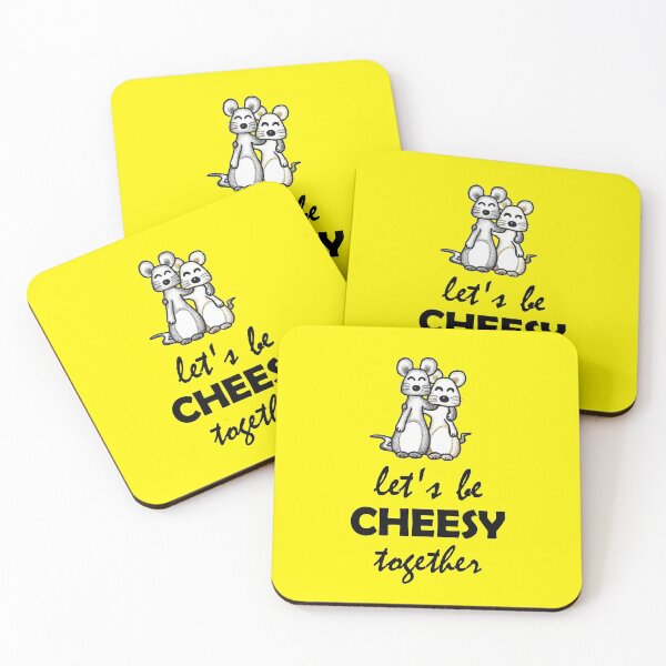 Item preview, Let's Be Cheesy Together designed and sold by TenBurner.