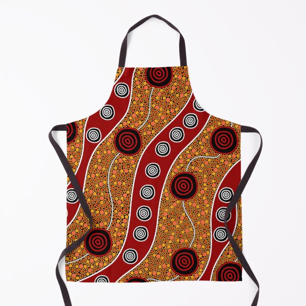 Item preview, Authentic Aboriginal Art - Untitled designed and sold by HogarthArts.