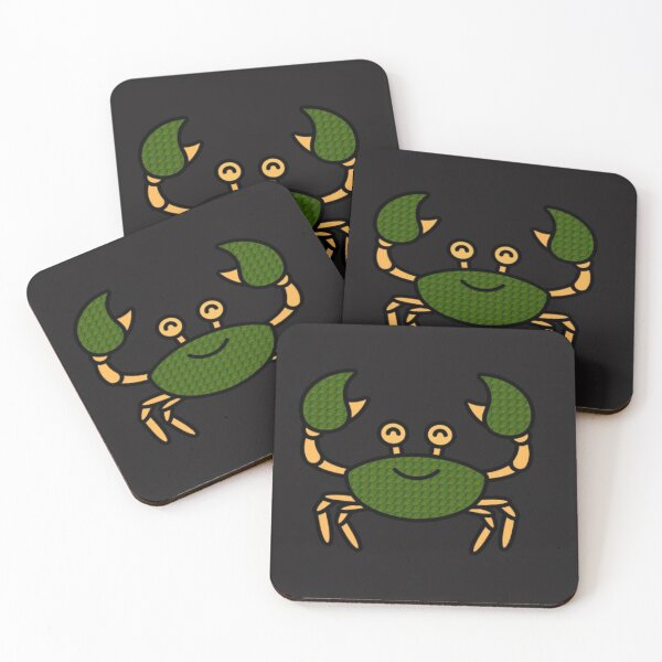 Item preview, Yellow and green crab designed and sold by Bennie Singh.