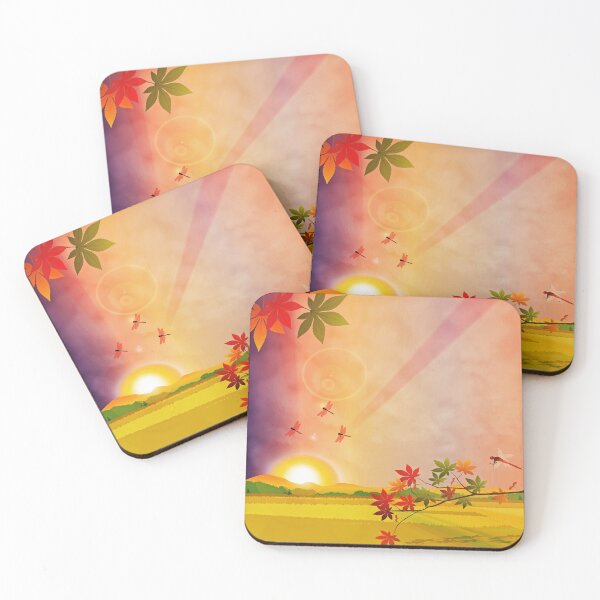 Item preview, Autumn Sunset across the horizon. designed and sold by misskrisnov.
