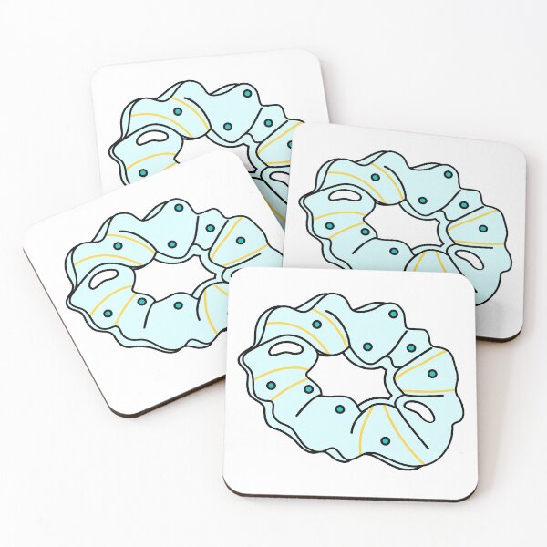 Item preview, BLUE SRUNCHIE designed and sold by ArtbyCharmante.