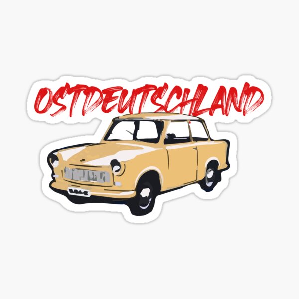DDR Aufkleber Länderkennzeichen Ost-Deutschland Auto Schild Zeichen