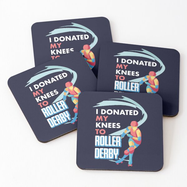 Item preview, I Donated My Knees To Roller Derby Gift For Scaters designed and sold by Sandra78.