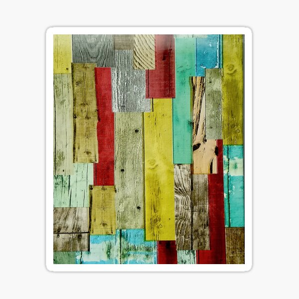 Item preview, Design in colourful wood look, radiates summery feelings designed and sold by Cheers Fashion Designs.