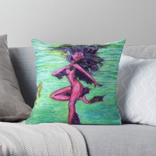 Nixie Dreams Throw Pillow
