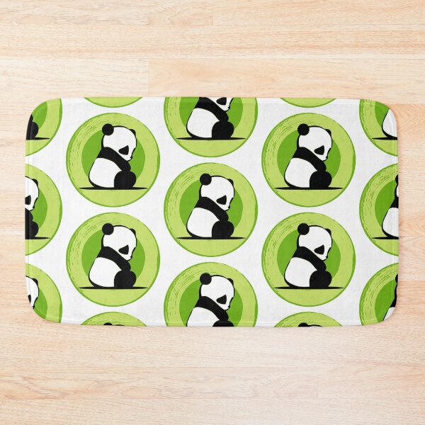 Item preview, Animated panda with green circle designed and sold by priyankajustine.