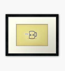 Drunk Framed Print
