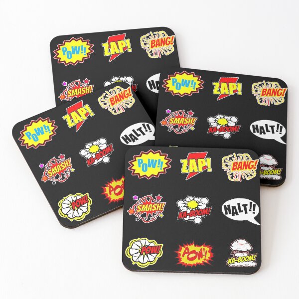 Item preview, Superhero Sound Effect Comic Noises and Sounds 2 designed and sold by Leeloks.