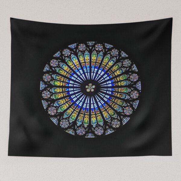 Item preview, Stained Glass Rose Window Strasbourg Cathedral, France designed and sold by worldways.