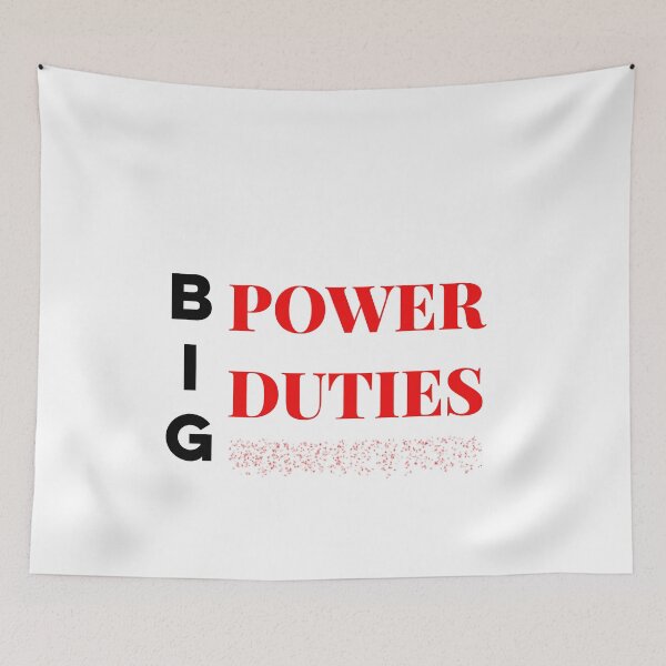 Item preview, Big power,big duties in red and black designed and sold by Moussa  Sussi.
