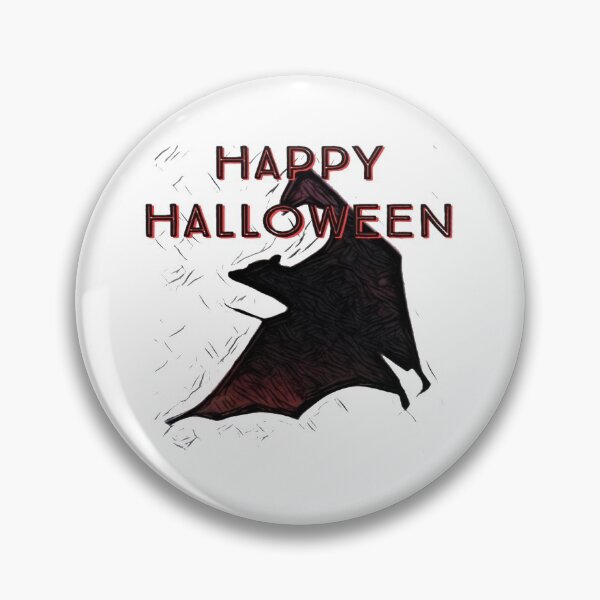 Item preview, Happy Halloween Bat Version 2 designed and sold by wildjellybeans.