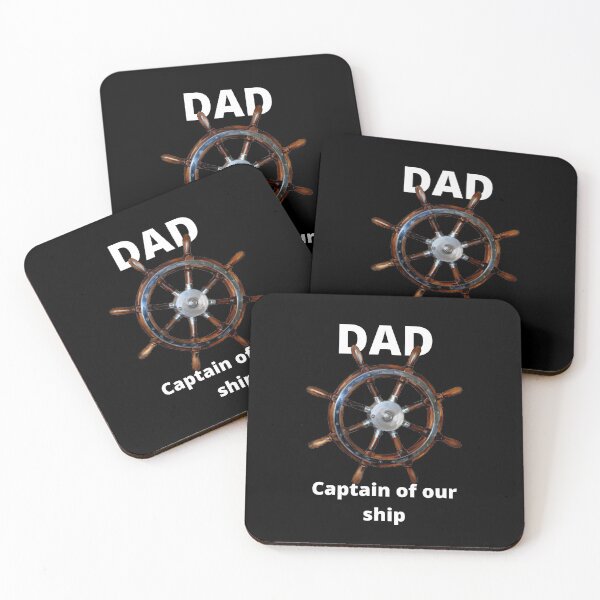 Item preview, Dad is the captain of our Ship designed and sold by TeeZoneZtore.