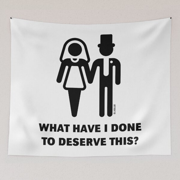 Item preview, What Have I Done … (Bridal Pair / Hen Stag Party / Black) designed and sold by MrFaulbaum.
