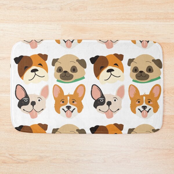 Item preview, 4 cute animated dogs designed and sold by priyankajustine.