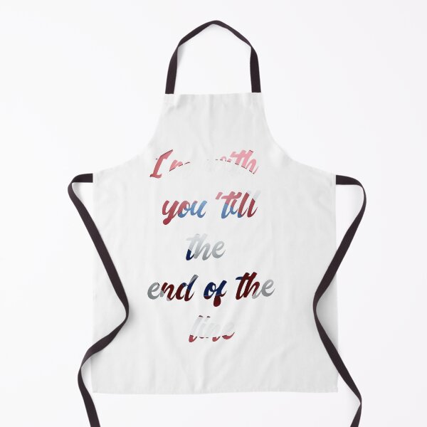 Item preview, im with you till the end of the line designed and sold by Madhattermegs.