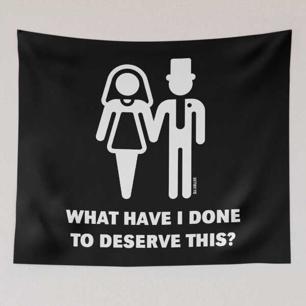 Item preview, What Have I Done … (Bridal Pair / Hen Stag Party / White) designed and sold by MrFaulbaum.