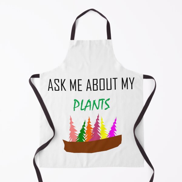 Item preview, Abstract "Ask me about my plants" green thumb art designed and sold by Deegital18.