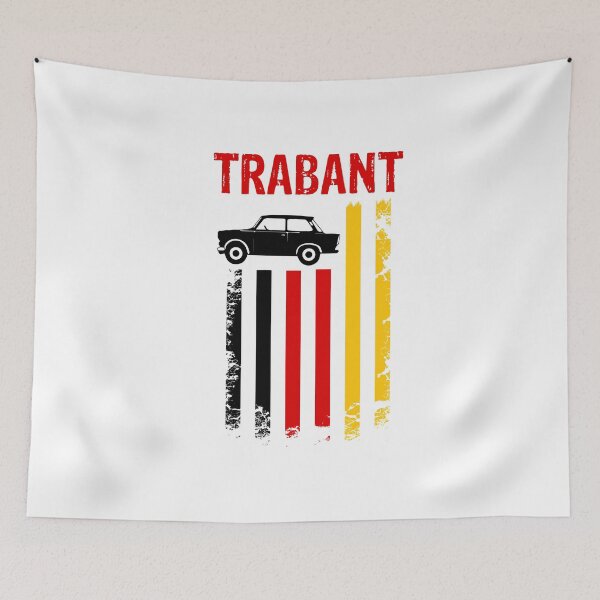 Item preview, GDR flag Trabant designed and sold by Flowaner.