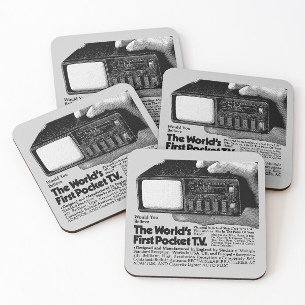 Item preview, POCKET TV - ADVERTISEMENT designed and sold by ThrowbackAds.