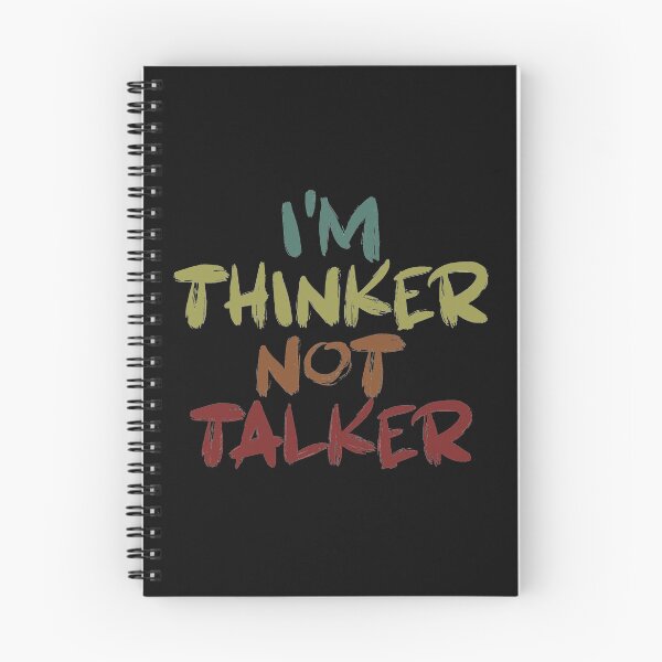 Item preview, i'm thinker not talker designed and sold by EGIT.