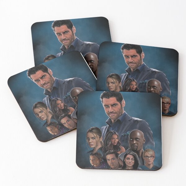 Item preview, Lucifer Montage poster design. designed and sold by elizachadwick.