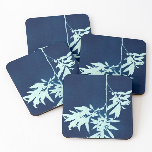 Item preview, Botanical blue floral vintage style handmade print_26 designed and sold by KasparekFineArt.